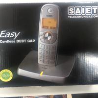 SAIET Easy - Cordless DECT GAP NUOVO IN SCATOLA
