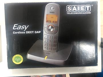 SAIET Easy - Cordless DECT GAP NUOVO IN SCATOLA