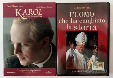 N.2DVD Originali di Papa Wojtyla-Film+Documentario