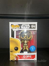 Funko Pop C-3PO Cromato | Star Wars nº64