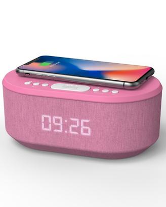 Radiosveglia da comodino con caricatore USB