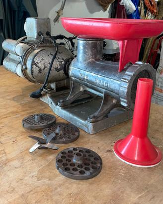 Tritacarne Professionale Tre Spade Con Motore 220V