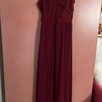 Vestito elegante con spacco