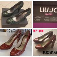 2 paia di Scarpe NUOVE Liu Jo e Max Mara n° 38