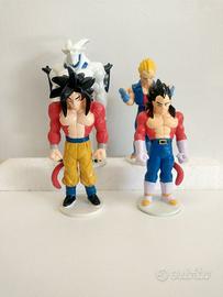 4 Action Figure Dragon Ball GT Shenron goku vegeta