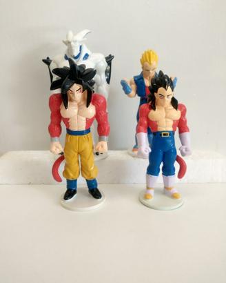 4 Action Figure Dragon Ball GT Shenron goku vegeta