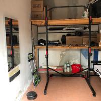 Rack 500 domyos&bilanciere bodybuilding decathlon