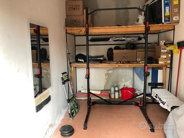 Rack 500 domyos&bilanciere bodybuilding decathlon