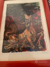 Stampa artistica firmata "Proferio" - (70/100)