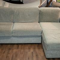 divano letto con penisola contenitore 