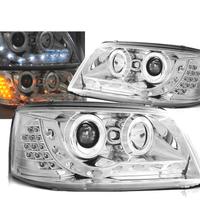 FARI PER VOLKSWAGEN VW T5 03-09 DAYLIGHT CROMATI C