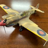 Modellino Statico Aereo Caccia P-40 Tomahawk