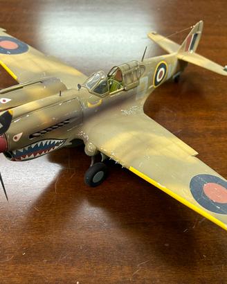 Modellino Statico Aereo Caccia P-40 Tomahawk
