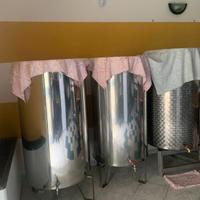 SERBATOIO INOX DA 500 LITRI 