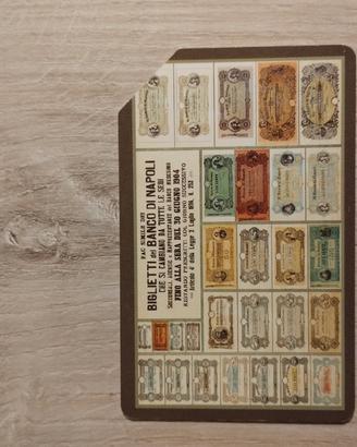 Scheda telefonica Banco di Napoli