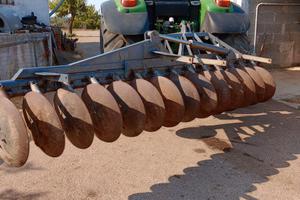 Aratro coltivatore 9 dischi + 5 dischi mobili