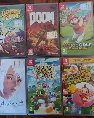 Giochi per Nintendo switch e  switch 2 (leggere  d