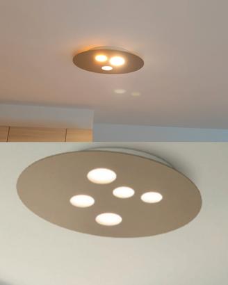 Set n.2 plafoniere di design Gea Luce modello Luna