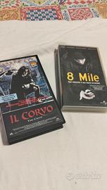 VHS cult il corvo + 8mile