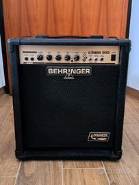 Amplificatore Behringer Ultrabass BX300