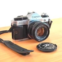 Canon AE1 Program NUOVA con canon FD 50mm f1.8 new