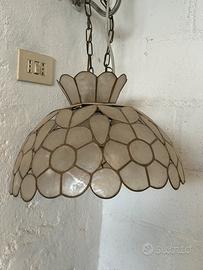 Lampadario in madreperla