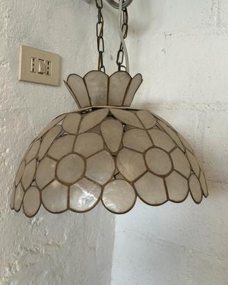 Lampadario in madreperla