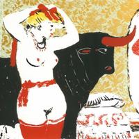 Serigrafia di Fiume “donna allo specchio