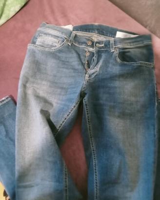 due jeans dondup nuovi senza cartellino 