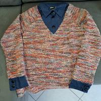 Maglione multicolore 