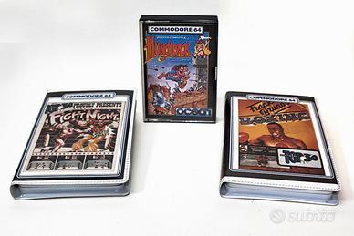 Cassette per Commodore 64 tre pezzi come da foto