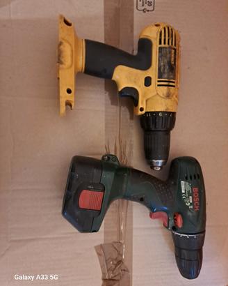 Avvitatori Bosch/Dewalt