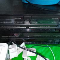 lettore cassette technics sintonizzatore FM 