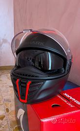 Shark Spartan RS Blank SP Nero Opaco/Arancione