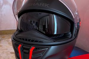 Shark Spartan RS Blank SP Nero Opaco/Arancione