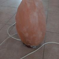 Lampada di sale rosa