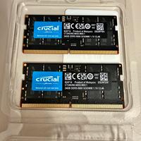Ram Crucial DDR5 Kit 48gb (2x24) Sodimm