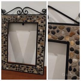 Cornice antica in ferro battuto 