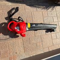 Soffiatore e aspiiratore tritatutto foglie