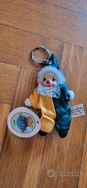 Portachiavi clown pagliaccio
