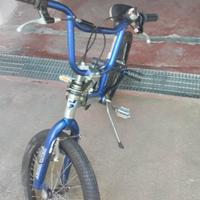 bicicletta blu per bambino