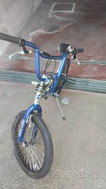 bicicletta blu per bambino