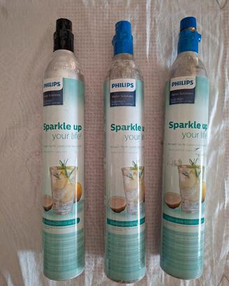 Bombole CO2 Philips per gasatori d'acqua.