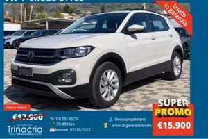 Volkswagen T-Cross Style 1.0 TSI 95 CV