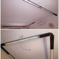 Impianto illuminazione a soffitto