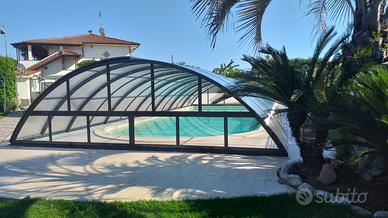 COPERTURE TELESCOPICHE per piscine e terrazze