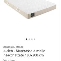 Materasso molle insaccottate maison du monde