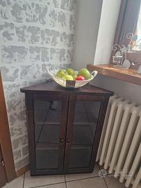 Vetrinetta Legno Antiquariato Antico