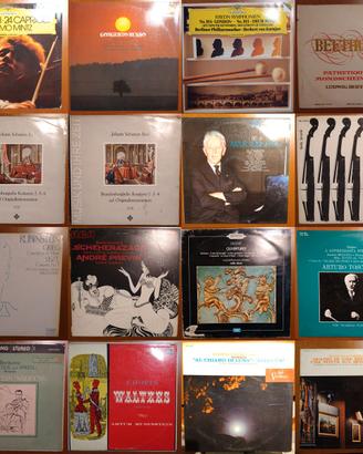 Lotto Album 16 Vinili Dischi di Musica Classica