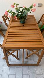 Tavolo e sedie da esterno IKEA NÄMMARÖ + ASKHOLMEN